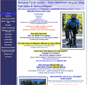 Tablet Screenshot of getawaycyclecenter.com